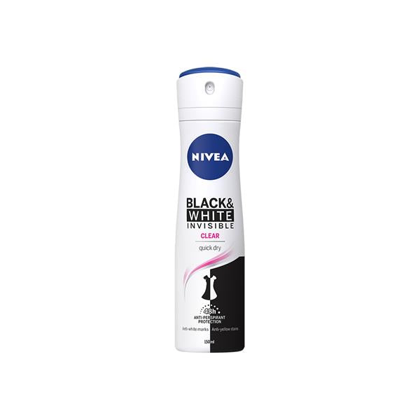 NIVEA - Deodorant Black & White Clear Spray | MazenOnline
