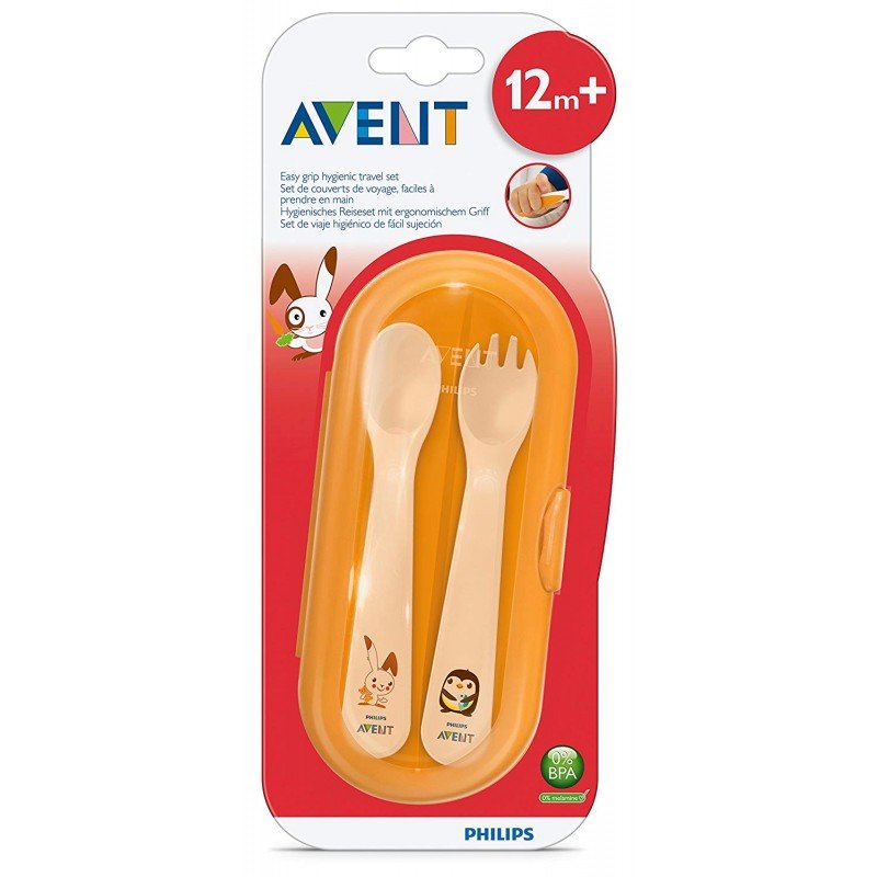 Toddler Fork & Spoon 12M+ - MazenOnline Main image