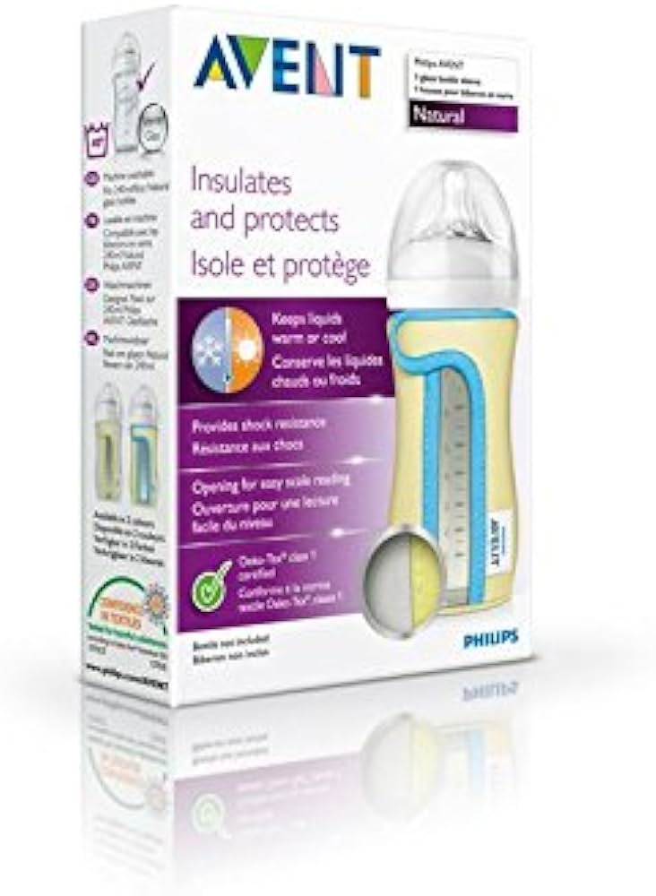 Glass Bottle Sleeve - Fits 240ml Natural Glass Bottles - MazenOnline Main image