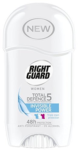 Right Guard women Total defence5 Invisable Power 48h Protection Stick 50ml - MazenOnline