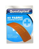 Assorted Fabric Plasters 40 Pcs - MazenOnline