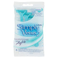 Simply Venus 2 Women's Disposable Razors - 4 Pack - MazenOnline