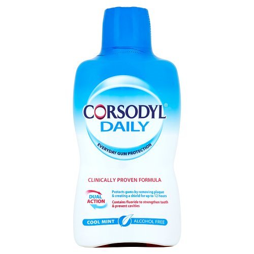 Daily Cool Mint Alcohol Free Mouthwash 500Ml - MazenOnline