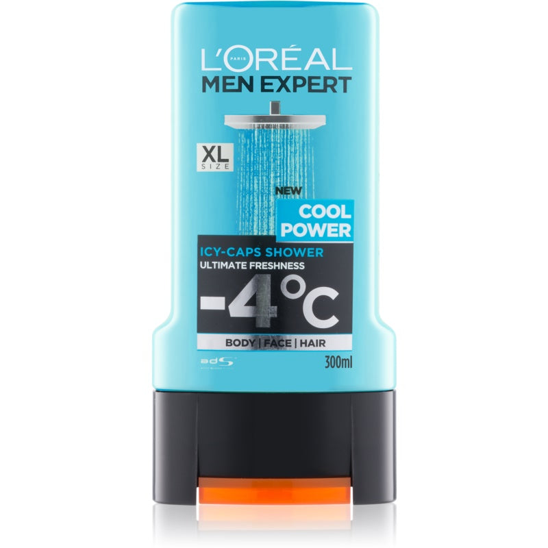 Men Expert Cool Power Body Wash - 300 Ml - MazenOnline