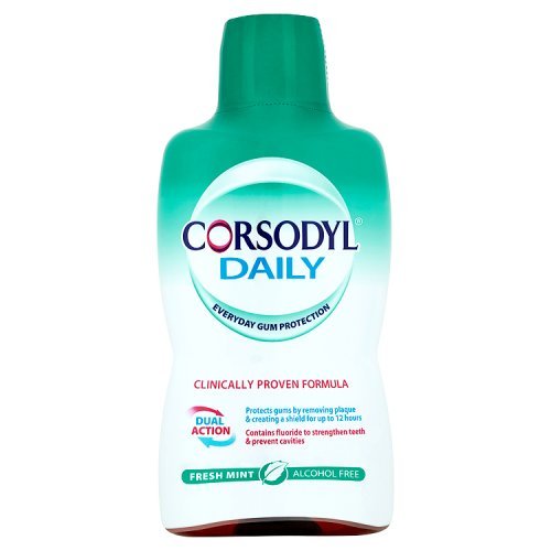 Daily Mouthwash Freshmint Alcohol Free X 500ml - MazenOnline