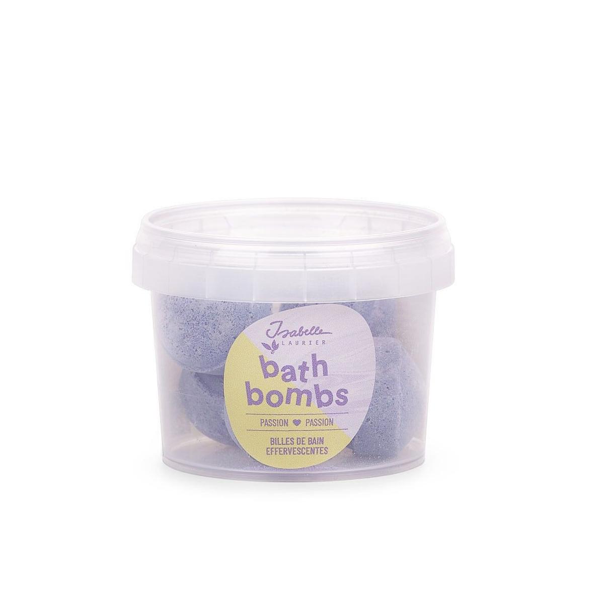 Isabelle Laurier Fizzing Bath Marbles Purple – Passion Fruit