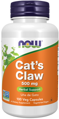 Now - Cat's Claw 500 mg Veg Capsules | MazenOnline