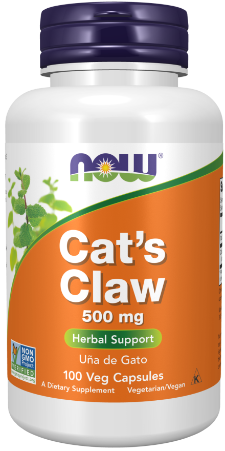 Now - Cat's Claw 500 mg Veg Capsules | MazenOnline