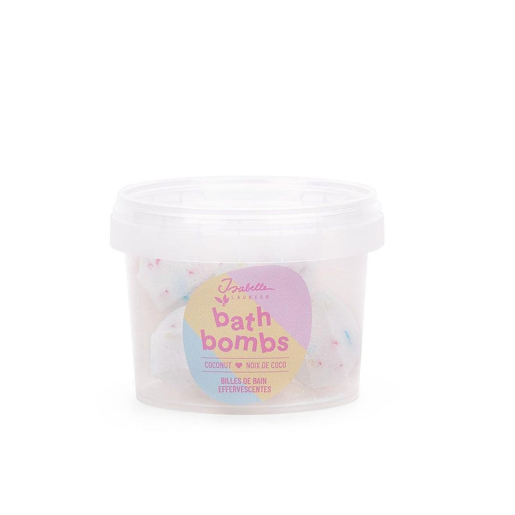 Isabelle Laurier Fizzing Bath Marbles Rainbow White – Coconut