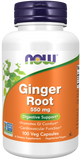 Ginger Root 550 mg Veg Capsules