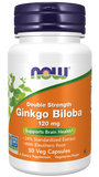 Ginkgo Biloba, Double Strength 120 mg Veg Capsules