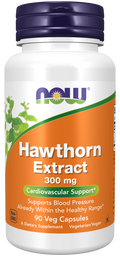 Now - Hawthorn Extract 300 mg Veg Capsules | MazenOnline