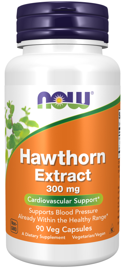 Now - Hawthorn Extract 300 mg Veg Capsules | MazenOnline