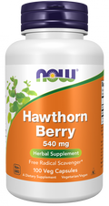 Now - Hawthorn Berry 540 mg Veg Capsules | MazenOnline