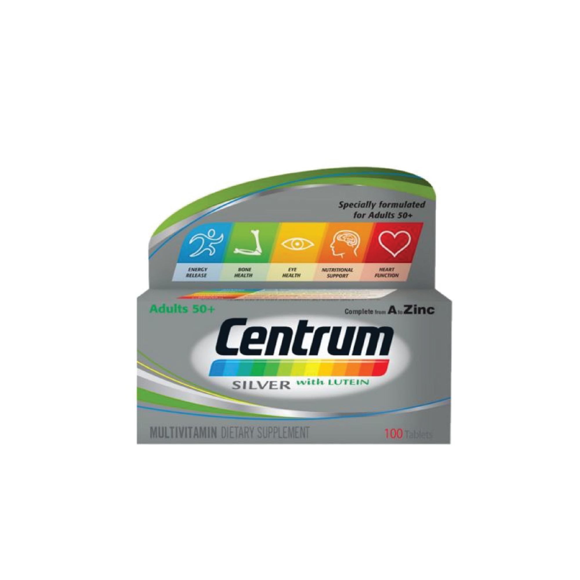Centrum - Silver Adults 50+ with Lutein | MazenOnline