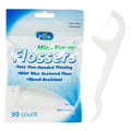 All Pure - Plastic Floss Picks- White | MazenOnline