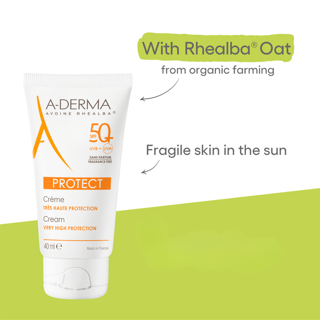 Aderma - A-Derma Buy 1 Get 1 Protect Fragrance Free Face Sunscreen for dry, sensitive skin 40ml | MazenOnline