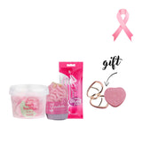 Bath Dreamer Pink Cloud 45G + Blue 2 Plus Disposable Razors  + Bath Bomb Pink X8 + GIft