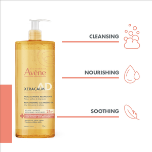 Avène - Xeracalm AD Lipid-Replenishing Cleansing Oil for dry skin | MazenOnline