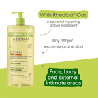 Aderma - A-Derma Exomega Control Emollient anti-scratch soothing & cleansing oil for eczema-prone skin | MazenOnline