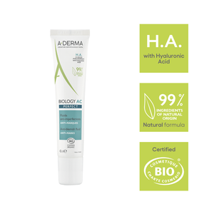 Aderma - Buy one A-Derma Biology AC Perfect Anti-blemish fluid and get a FREE 200ml Biology AC Purfifying foaming gel | MazenOnline