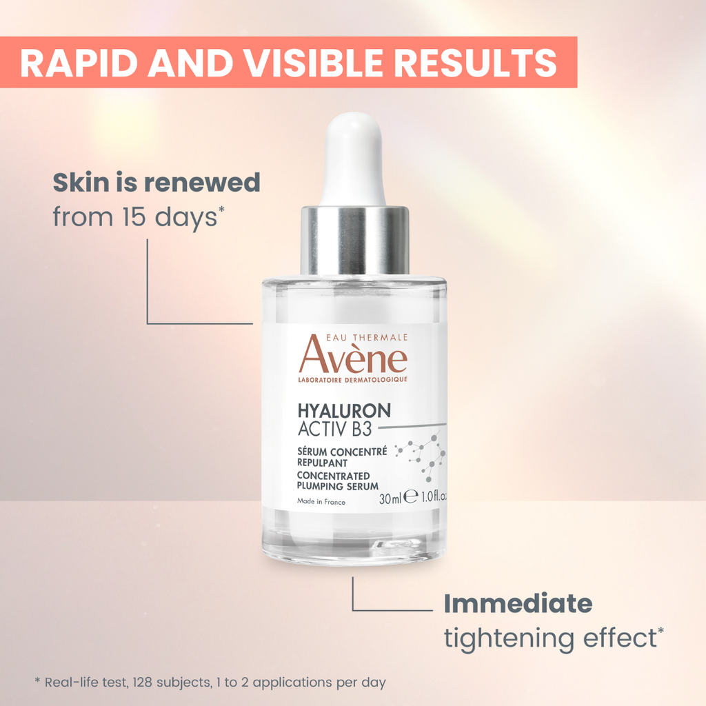 Buy Avène Hyaluron Activ B3 concentrated plumping serum & get a FREE 10ml serum | Plumping Duo