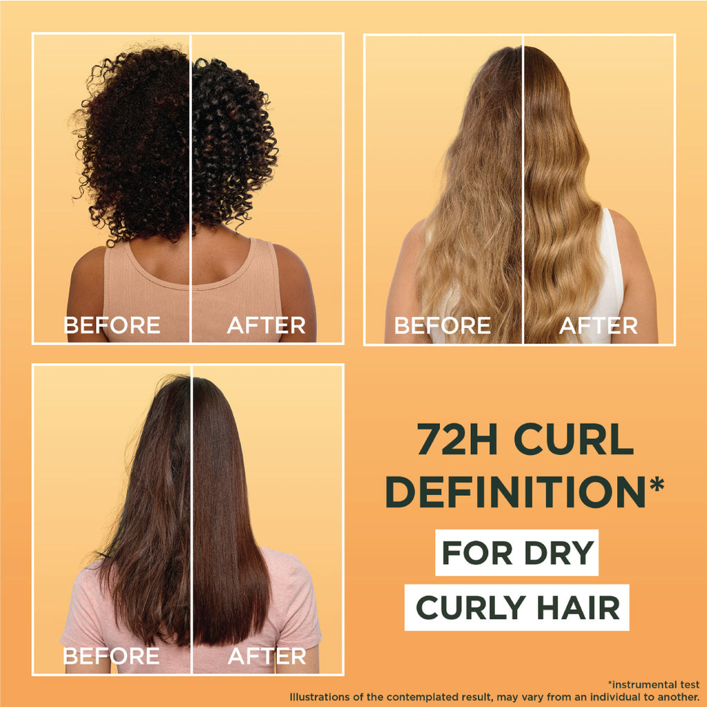 Garnier - Ultra Doux Cocoa Butter Vegan Hair Food 3in1 Mask for curly hair, Boosted with Vitamins C, E & F " | MazenOnline