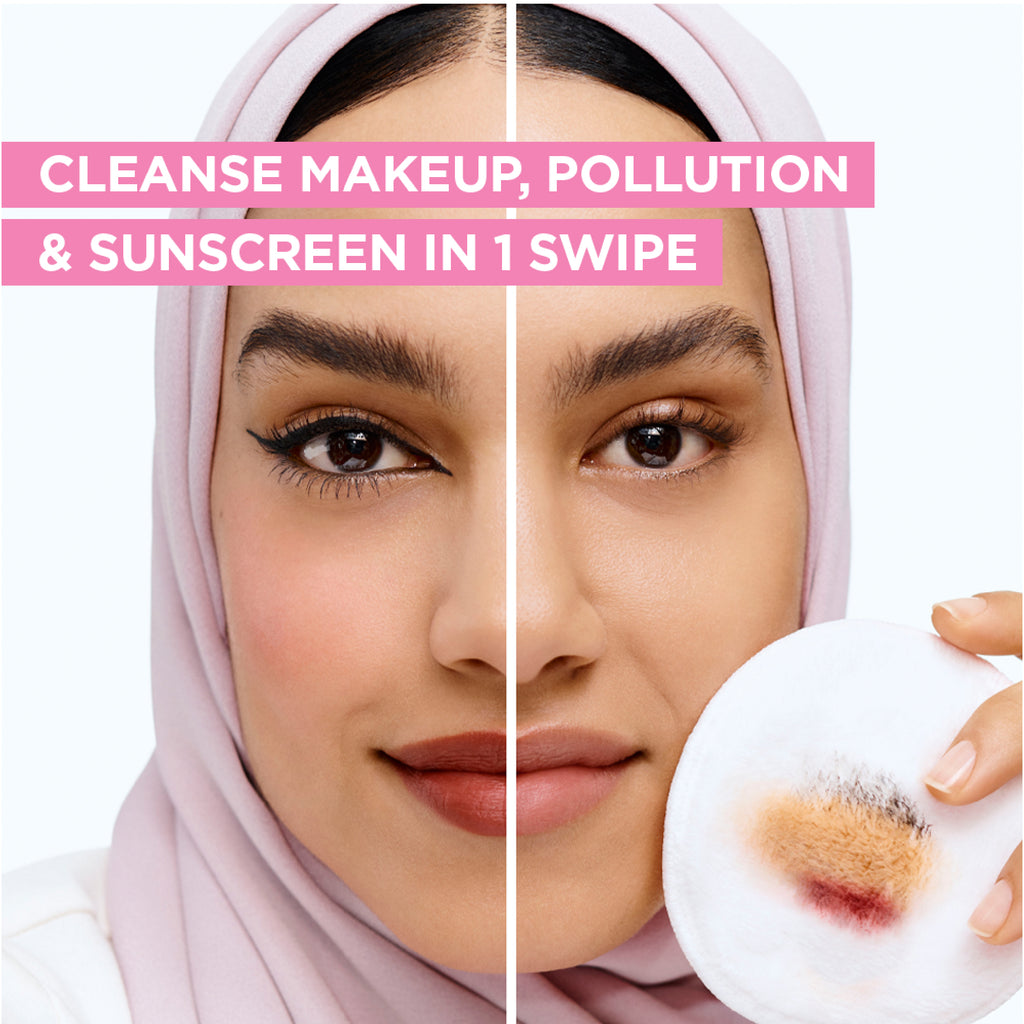 Garnier - Micellar Water Facial Cleanser and Makeup Remover Pink for Sensitive Skin | MazenOnline