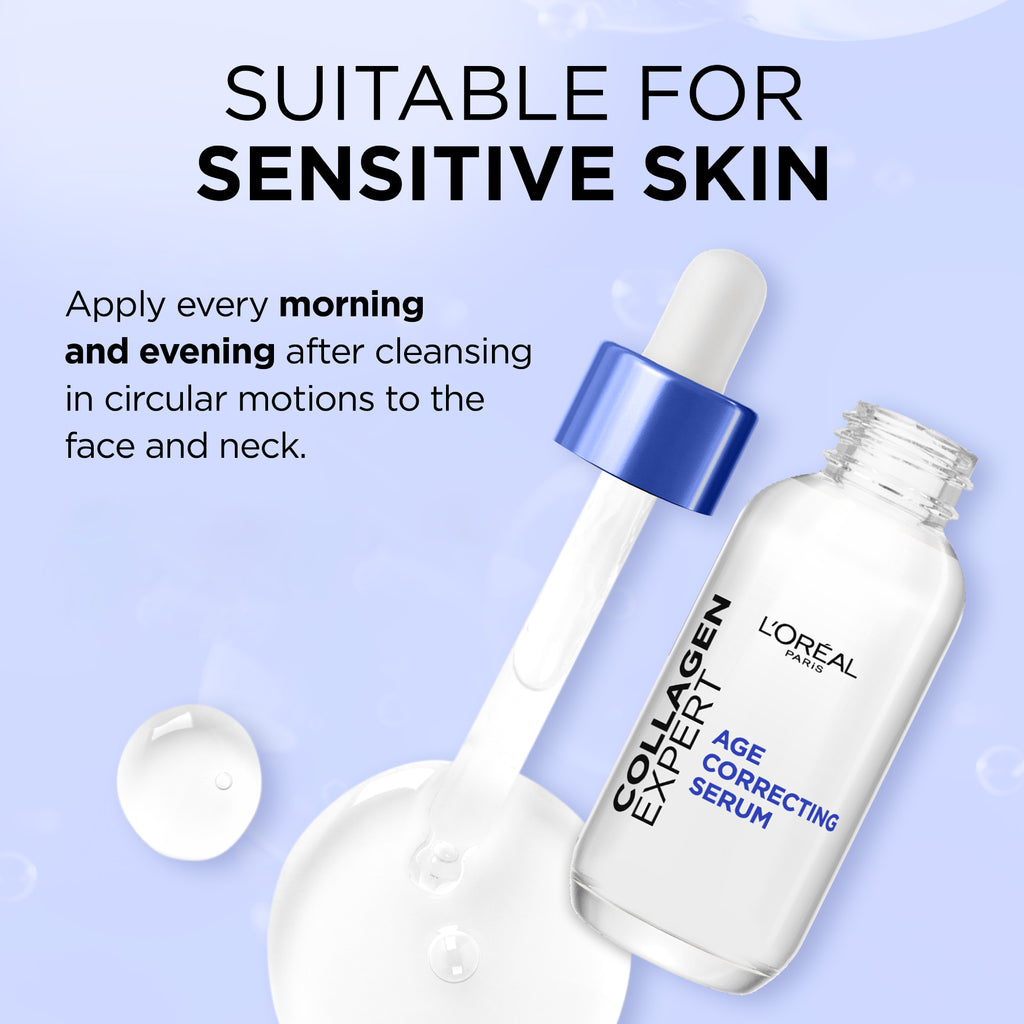 L'Oréal Paris - Collagen Expert Age-Correcting Serum with Glycerin & Collagen Peptide Fractions | MazenOnline