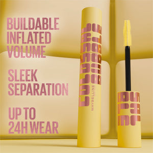 Maybelline New York - Colossal Bubble Mascara Buildable Sleek Volume and Long Lasting 24HR Wear Mascara| Inflator Comb Brush to Separate Lashes | MazenOnline