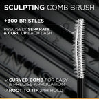 L'Oréal Paris - Telescopic Extensionist Mascara for 24H Long-Lasting Curl, Volume, and Exceptional Lengthening Eyelashes with Eyelash-Extension Effect | MazenOnline