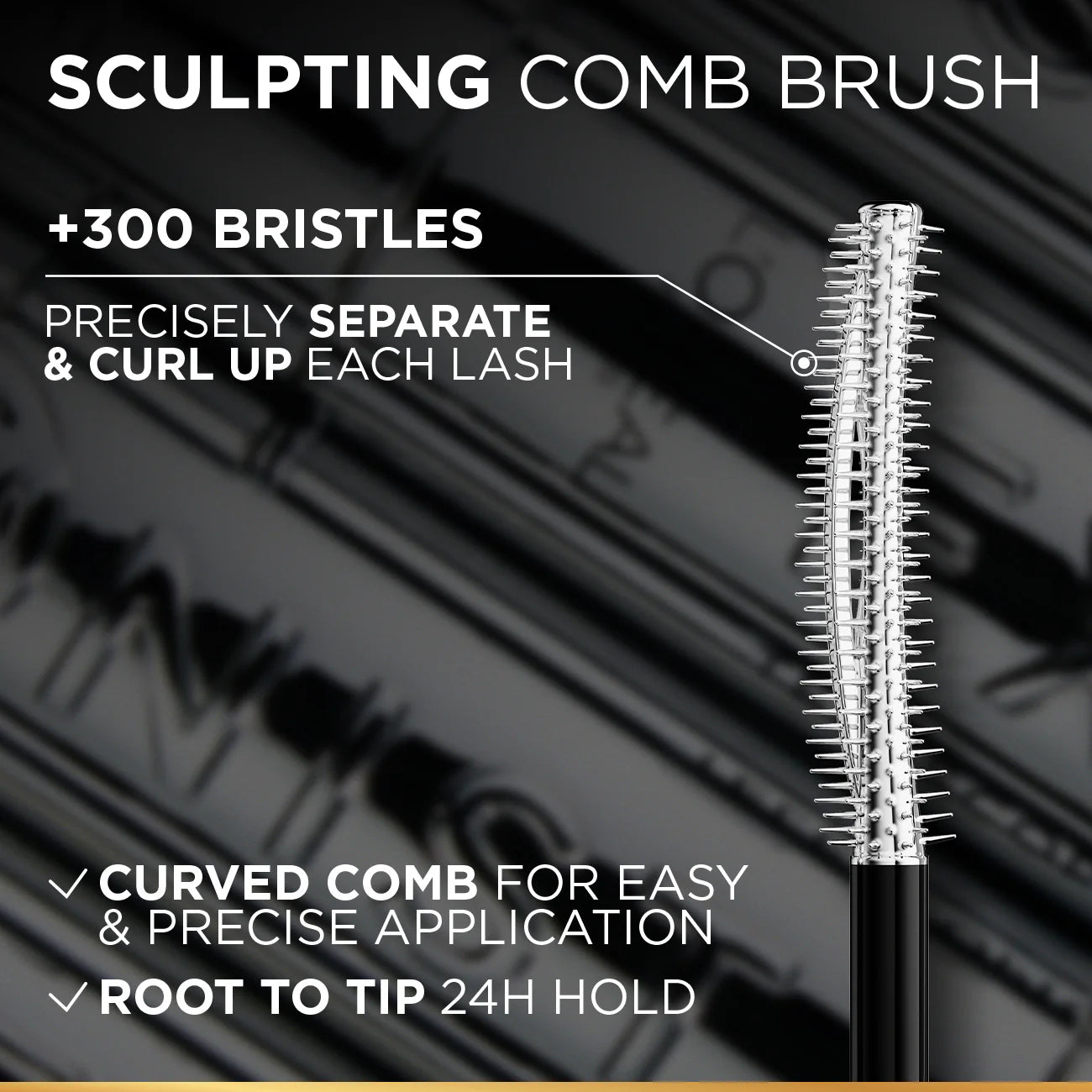 L'Oréal Paris - Telescopic Extensionist Mascara for 24H Long-Lasting Curl, Volume, and Exceptional Lengthening Eyelashes with Eyelash-Extension Effect | MazenOnline
