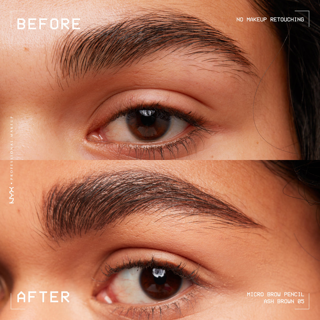NYX Professional Makeup - Micro Brow Pencil, Ultra-Fine, Dual-Ended, Precise Eyebrow Pencil | MazenOnline