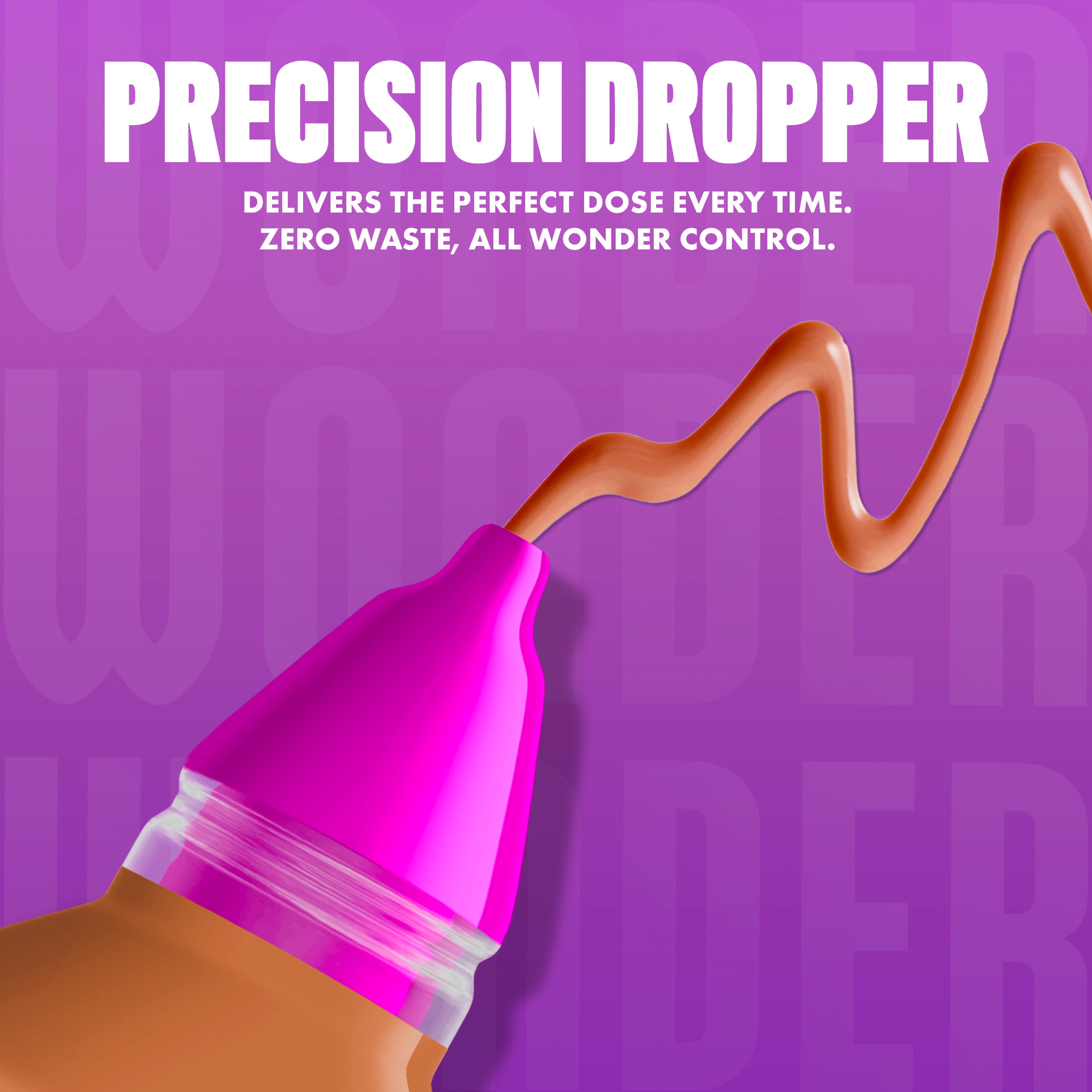 Make 'Em Wonder Liquid Foundation, 24HR Foundation Makeup With A Soft Matte Finish, Buildable Full Coverage
