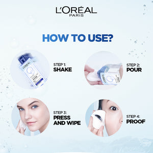 L'Oréal Paris - 3-in-1 Bi-Phase Micellar Water, Deeply Cleanse, Remove Water Proof Makeup and Soothe, for All Skin Types and Sensitive Skin | MazenOnline