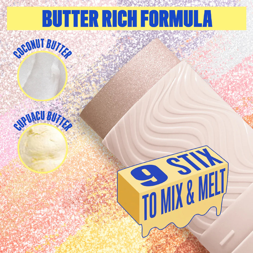 Buttermelt Glow Boosting Highlighter Stix