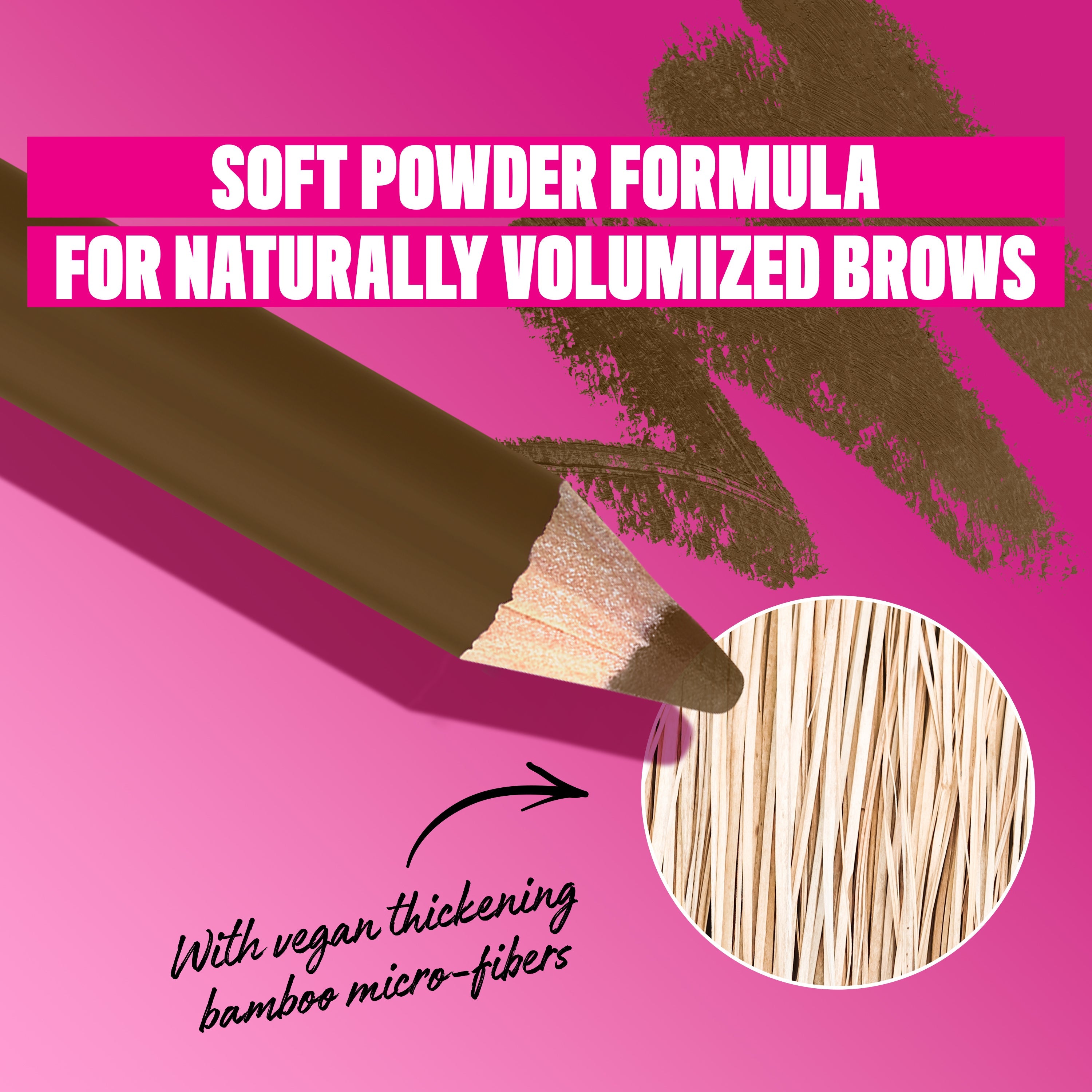 NYX Professional Makeup - Powder Louder, Brow Pencil, 12Hr Wear, Buildable Micro-Fibers | MazenOnline