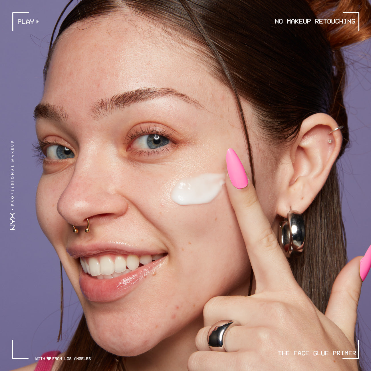 NYX Professional Makeup - The Face Glue Primer, Gripping Primer, Up To 24 Hour Hydration | MazenOnline