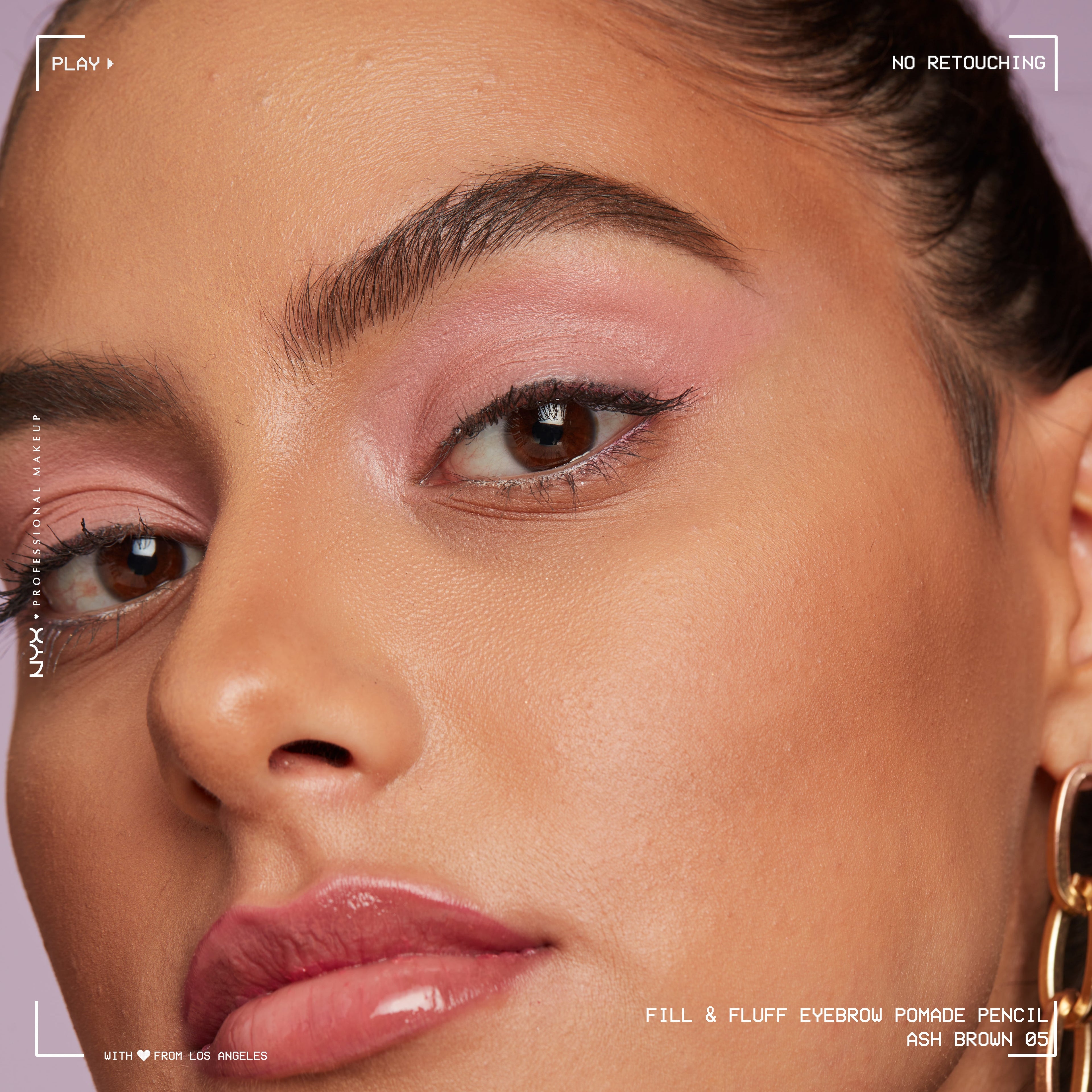 NYX Professional Makeup - Fill & Fluff Eyebrow Pomade Pencil | MazenOnline