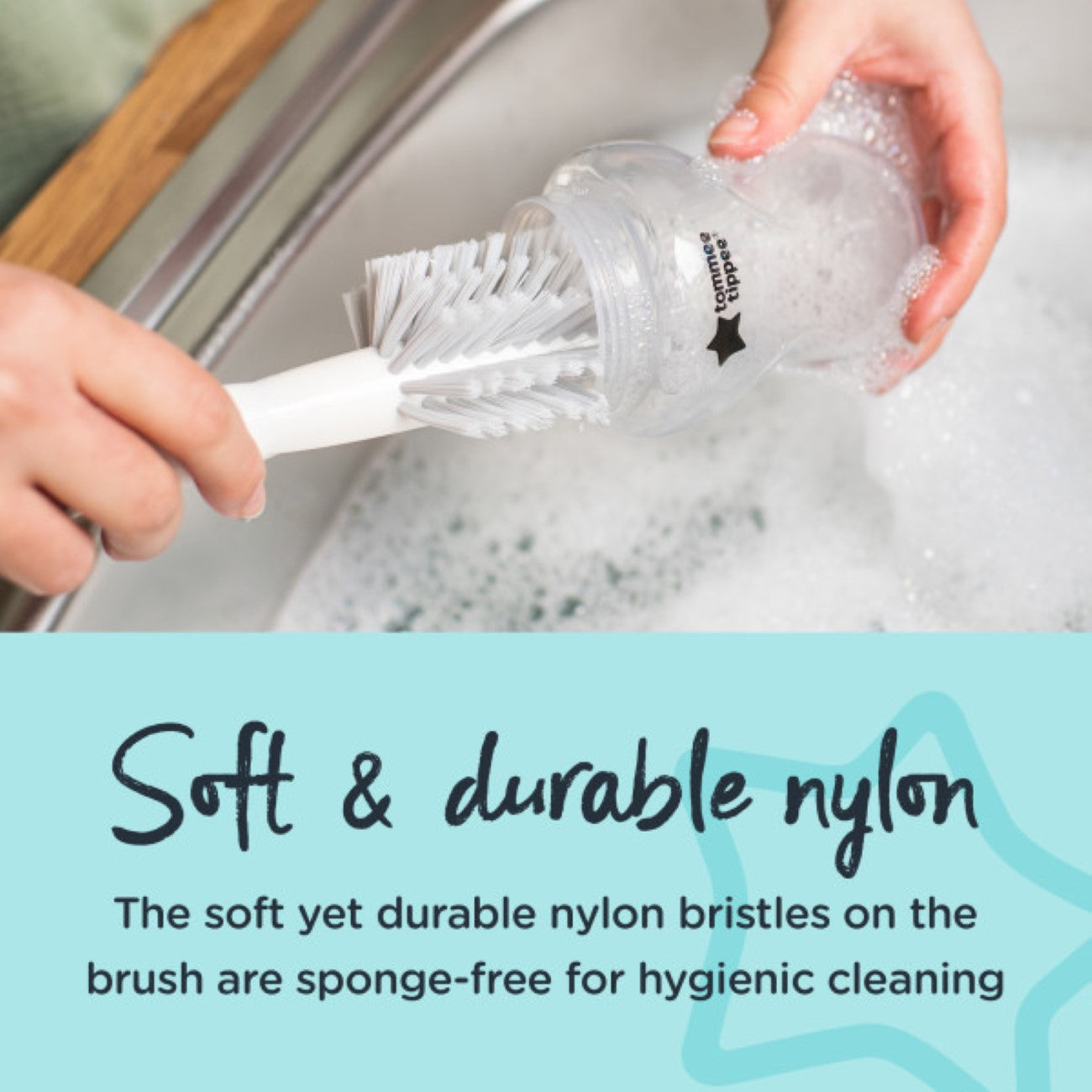 Tommee Tippee - Closer To Nature Bottle & Teats Brush | MazenOnline