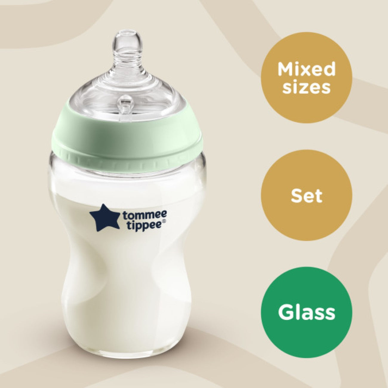 Tommee Tippee - Closer to Nature Newborn Glass Starter Set | MazenOnline