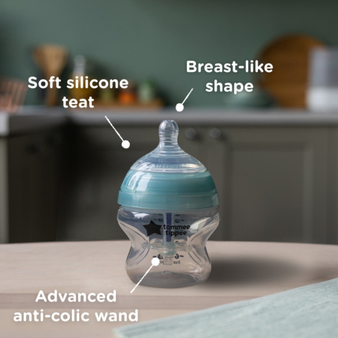 Tommee Tippee - Closer To Nature Anti-Colic Bottle 0M+ | MazenOnline