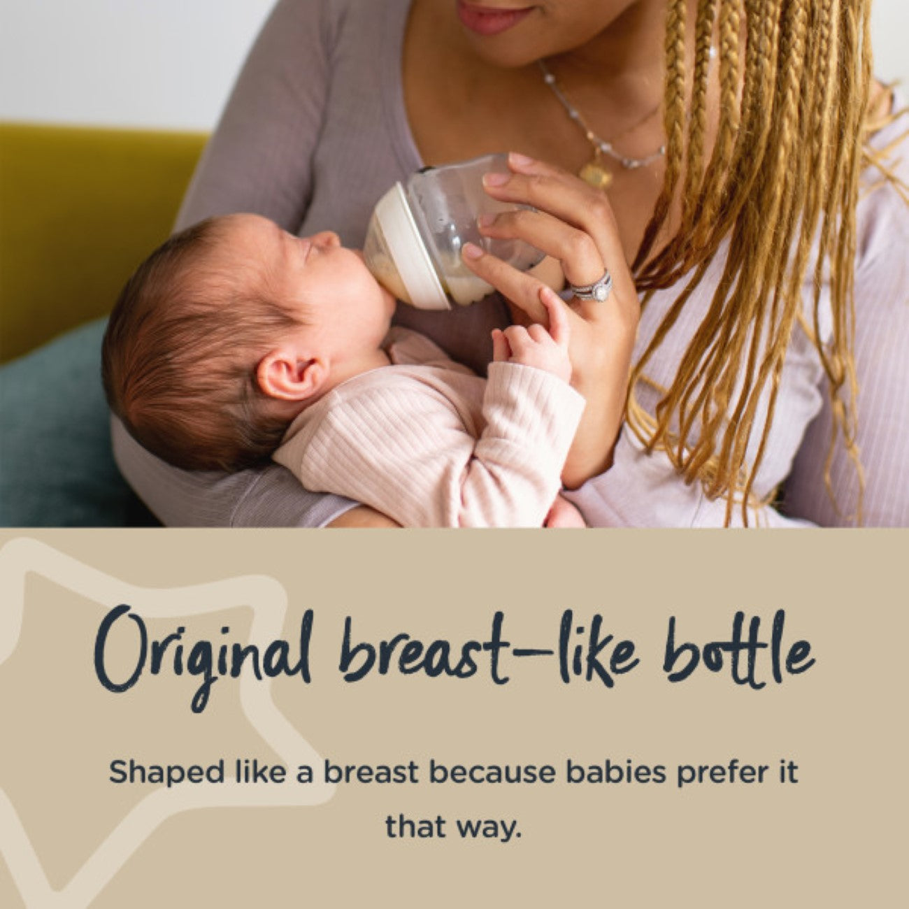 Tommee Tippee - Closer To Nature Medium Flow Baby Bottles - Pack of 2 | MazenOnline