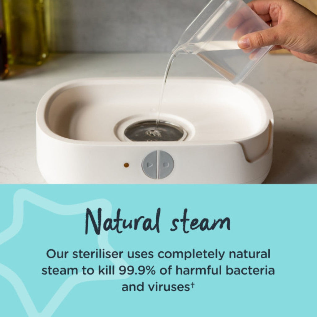 Tommee Tippee - Supersteam Electric Steam Sterilizer 6 Bottles | MazenOnline