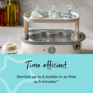 Tommee Tippee - Supersteam Electric Steam Sterilizer 6 Bottles | MazenOnline