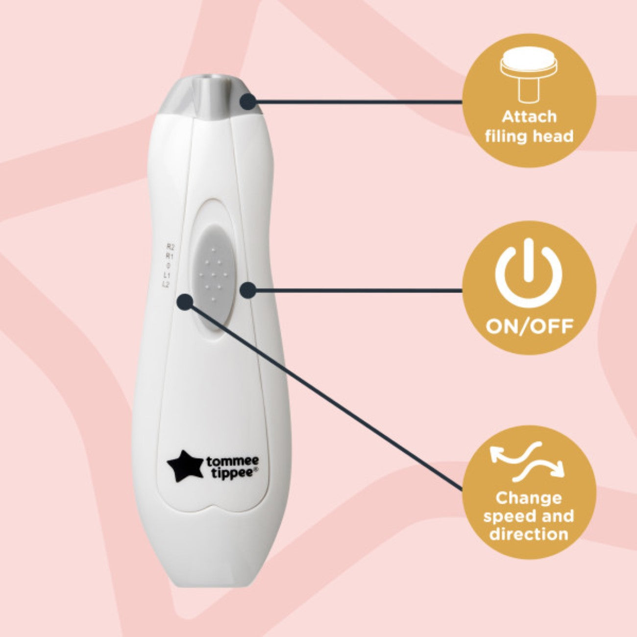 Tommee Tippee - Baby & Toddler Nail Trimmer | MazenOnline