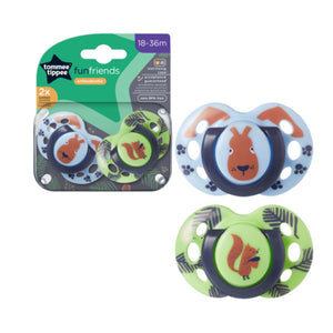 Tommee Tippee - Fun Style Soother 18-36M - Pack of 2 | MazenOnline