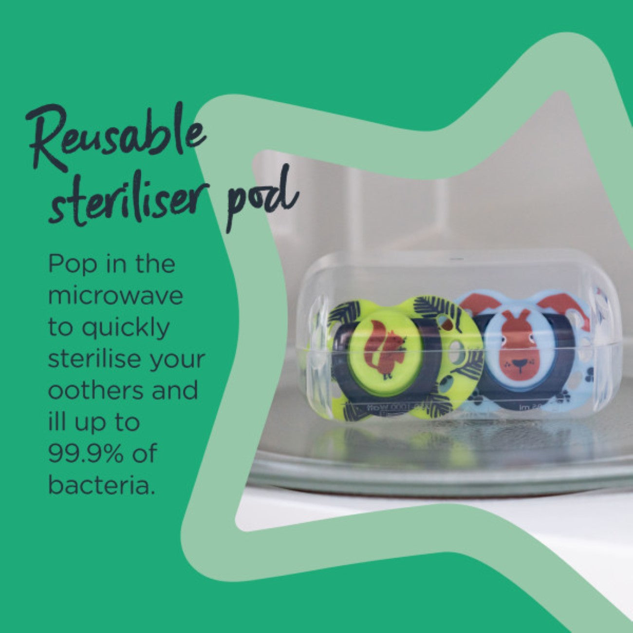 Tommee Tippee - Fun Style Soother 18-36M - Pack of 2 | MazenOnline