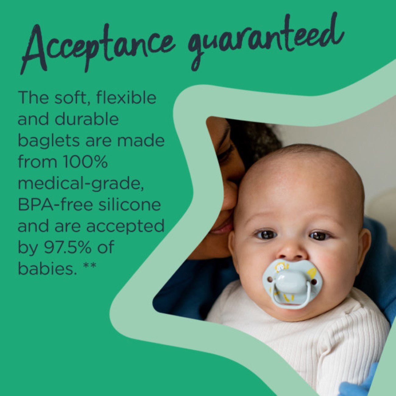 Tommee Tippee - Moda Soother (18-36M) - Pack of 2 | MazenOnline