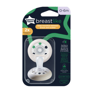 Tommee Tippee - Breast-like Soother (0-6M) - Pack of 2 | MazenOnline